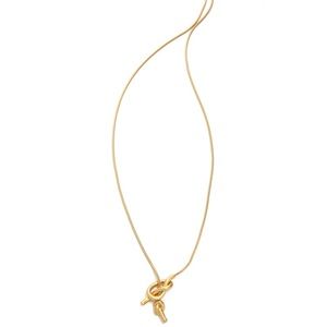 Madewell Long Knotshine Necklace